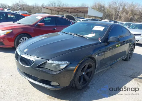 2010 BMW 650I z USA, uszkodzony, nr VIN WBAEA5C56ACV93027